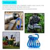 5 stuks Karabijnhaak Aluminiumlegering Sleutelhanger Slot Gesp Snap D-Ring Clip Outdoor Rugzak Kamperen Multitool Vissen Wandelen Haak