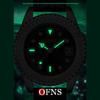 OFNS Women's Casual Luxury Quartz Watch with Calendar and Diamond Accents