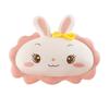 Flowers Rabbit Plush Doll Cartoon Cushion Girl Sleeping Pillow with Legs