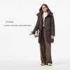 TEMPEL Women's Detachable Hood Mid-Length Down Jacket TB5530816Z