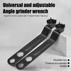 Angle Grinder Wrench Heavy Duty High Carbon Steel Professional Non-slip Four-claw Angle Grinder Adjustment Spanner Repair Tools