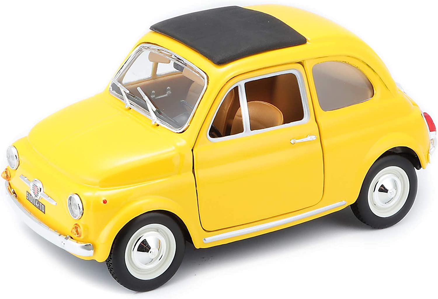 

Мини-автомобиль Burago FIAT 500F Fiat Cinquecento 1965 года 1/24 (желтый)