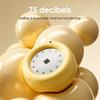 Mechanical Kitchen Timer with Magnetic Back No-Battery Visual Countdown Timer Loud Ring Easy Dial Ring Reminder Timer for Cooking Studying