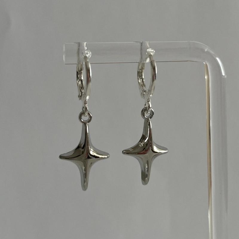 Gothic Vintage Barbed Cross Sword Earrings For Women Cool Punk Rock Party Jewelry Accessories Gift