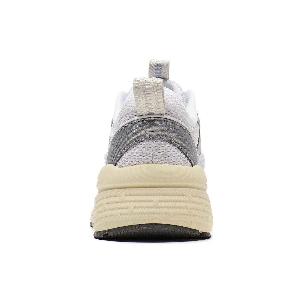 New LiNing Comet LITE LITE Anti Slip Wear Resistant Low Top Casual Shoes Women's White Silver AGCT236-2