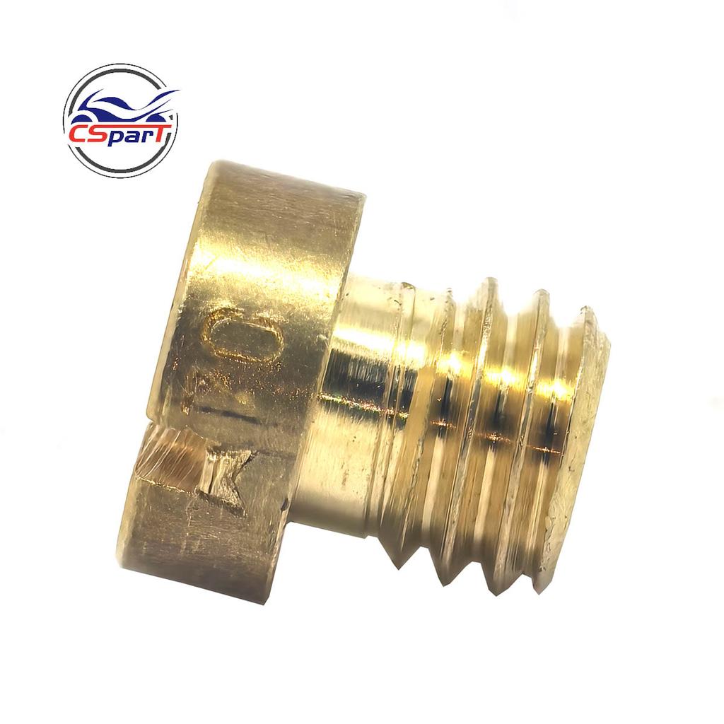 Size #65 to #95 M6*1 Carburetor Main Jet Injectors Nozzle for Dellorto Keihin CVK PE PZ PWK Carburetor Fuel Injectors 6