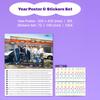 365 Giorni BTS (Nuova Edizione con Copertina) – Libro Foto Giornaliera e Raccolta Ricordi dei BTS