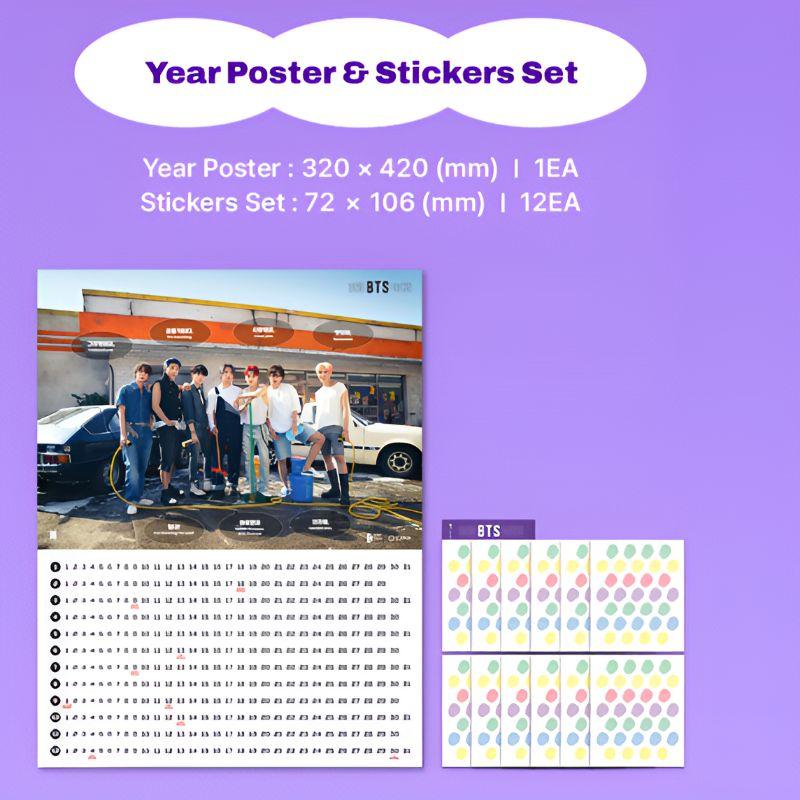 365 Giorni BTS (Nuova Edizione con Copertina) – Libro Foto Giornaliera e Raccolta Ricordi dei BTS
