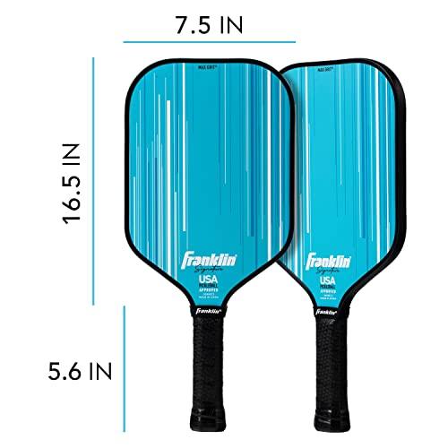 Franklin Sports Signature Series 13MM Pickleball Paddle - Blue