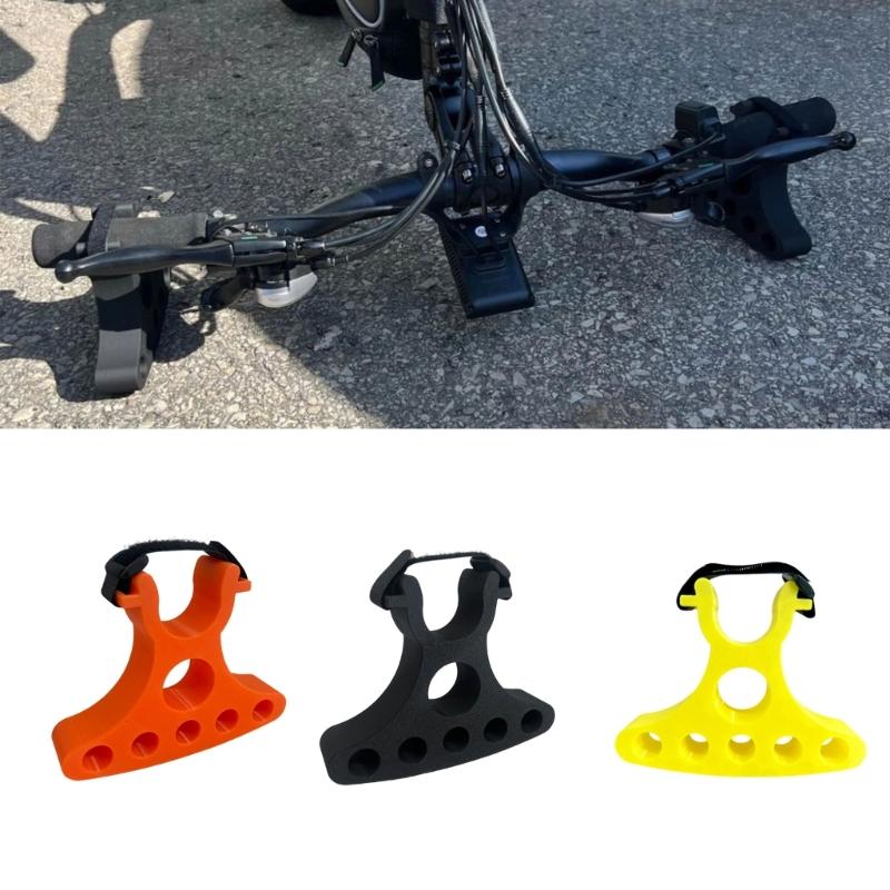 2Pcs Portable Bicycles Repair Handlebars Bracket Clip On Bike Handlebars Stand Stabilizer Bike Maintenance Handle Holder