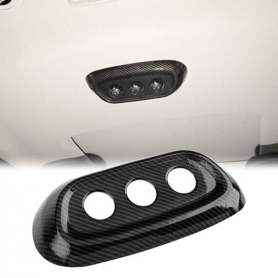 Carbon Fiber For Dodge Durango 14-20 Rear Roof Air Condition AC Panel Cover Trim