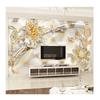 Luxury 3d Jewelry Flower Wallpaper European Style Interior Bedroom Living Room Restaurant Tv Background Wall Mural