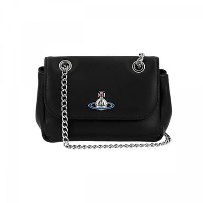 Vivienne Westwood 5c01000dw L001l N403 Nappa Malá řetízková crossbody taška