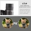 40x22 Mini Folding Binocular Telescope 2000M Long Range Portable Outdoor Travel Camping Hiking Hunting Bird Watching Concert Handheld Telescope