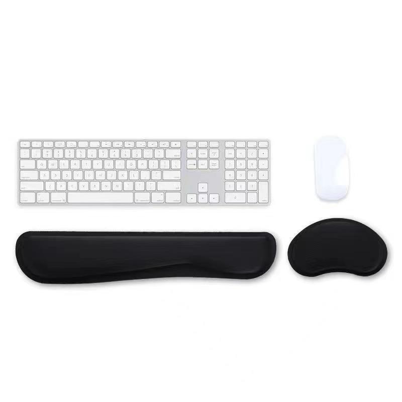 Cross-Border Memory Foam Wrist Pad: Dirt-Resistant, Slow Rebound Hand Rest for Mouse and Keyboard Use