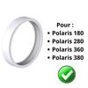 Accessoire de piscine - Polaris - Lot de 3 pneus - Caoutchouc - Compatible avec modèles 180/280/360/380