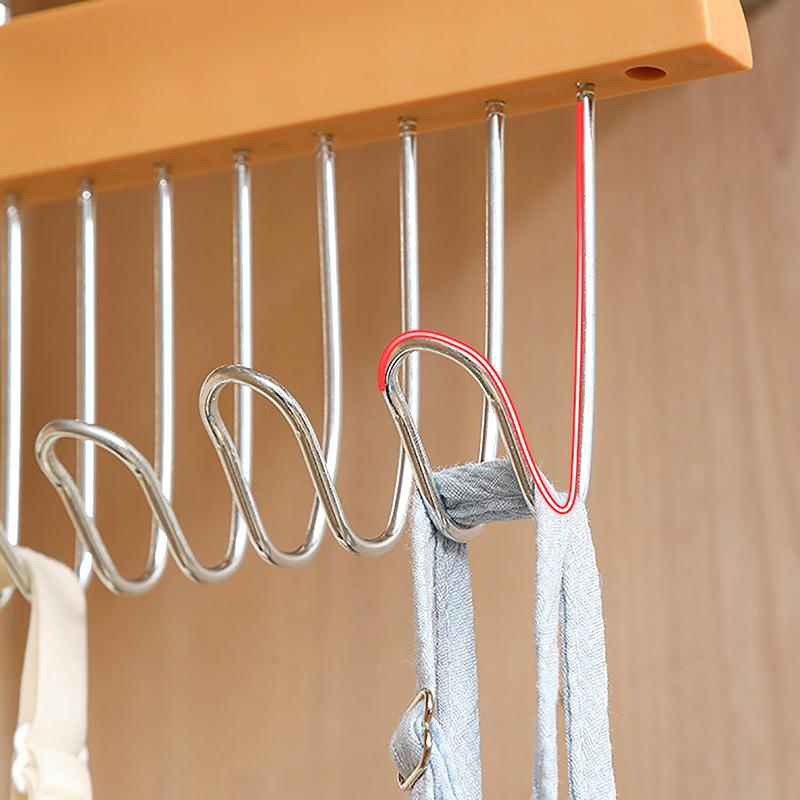 Women Storage Bra Hanger Multifunctional Plastic Belt Hanger Sturdy Tie Belt Holder For Beanie Scarfs Bra Closet Supplies