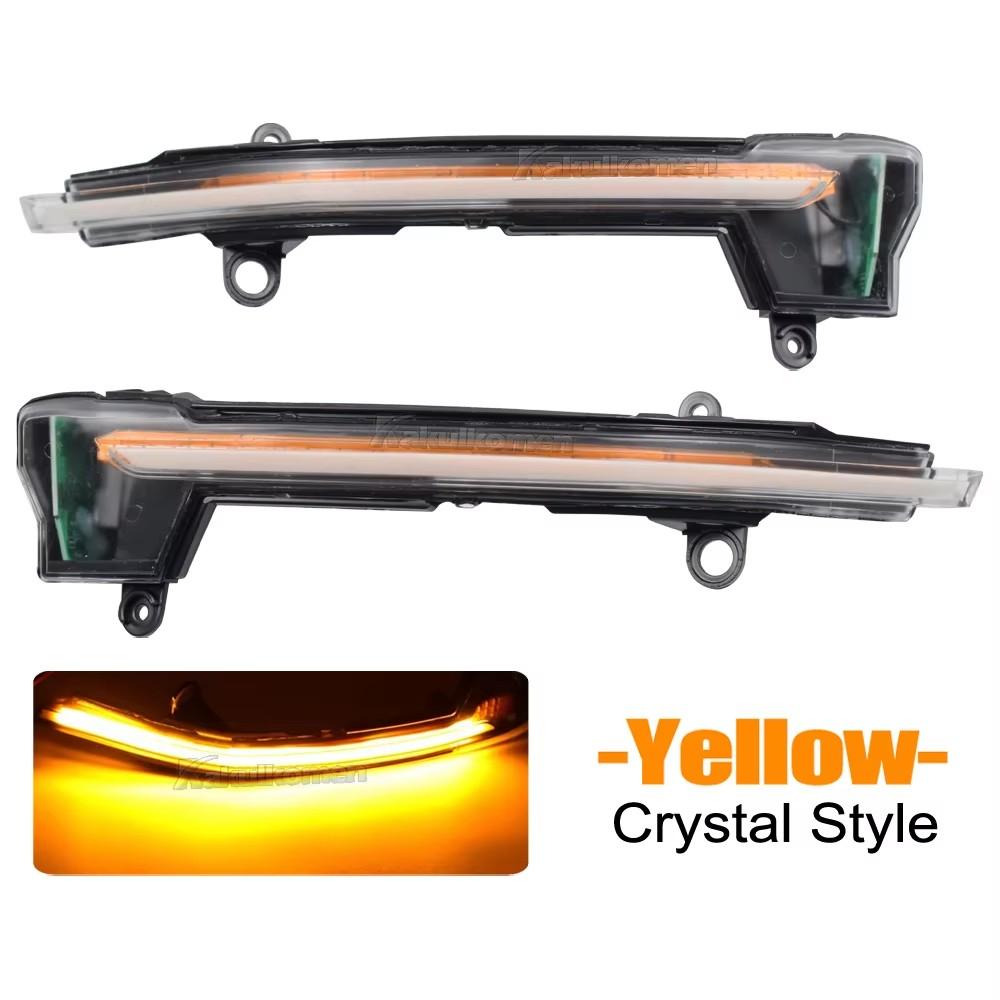 2X LED Dynamic Scroll Turn Signal Light For Seat 5D Cupra Ateca Tarraco 2016- FR Xcellence Side Mirror Flashing Blinker Lamp
