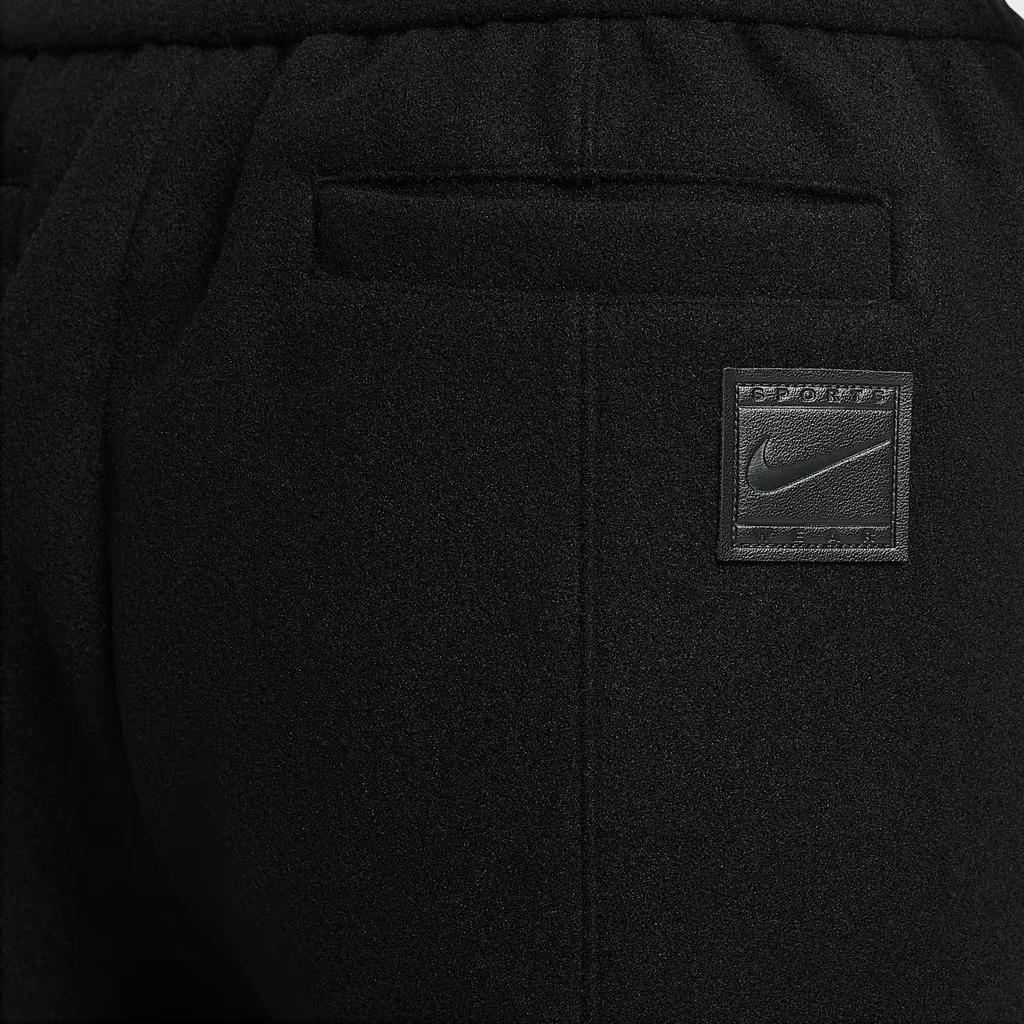 Nike Sportswear Solid Color Fleece Hidden Zipper Casual Pants Women Bottoms HV5142-010