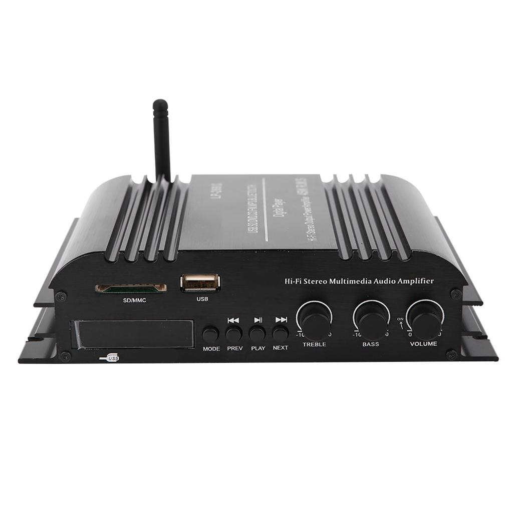 For Lepy LP‑269S Bluetooth Power Amplifier 4 Channel With Remote Control For Home