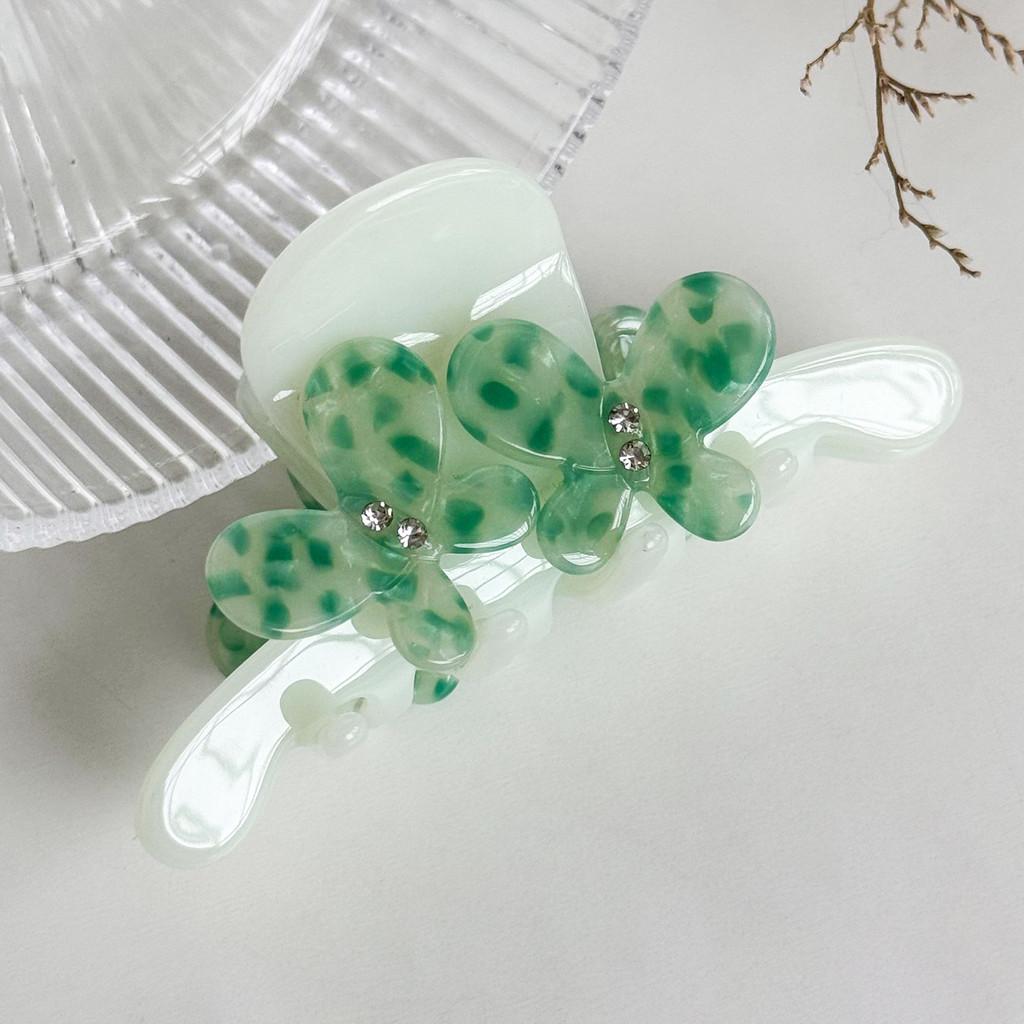 Fashionable Versatile Acetate Hair Claw Clip In Dazzling Colors For Women