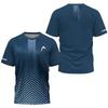 Camiseta Masculina Estampa Flecha 3D Secagem Rápida Tênis, Pickleball, Badminton Esportes Camiseta Moda de Rua Manga Curta