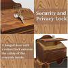 Office Suggestion Box With Covered Best External Holders Writing Face And Mounting Hardware Included
