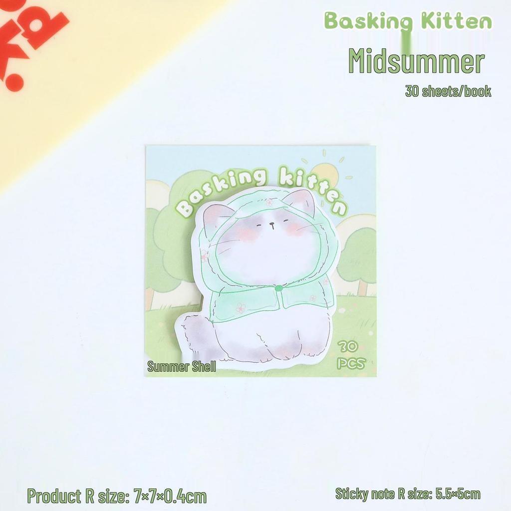 Reusable Cute Animal Sticky Notes for Students & Office