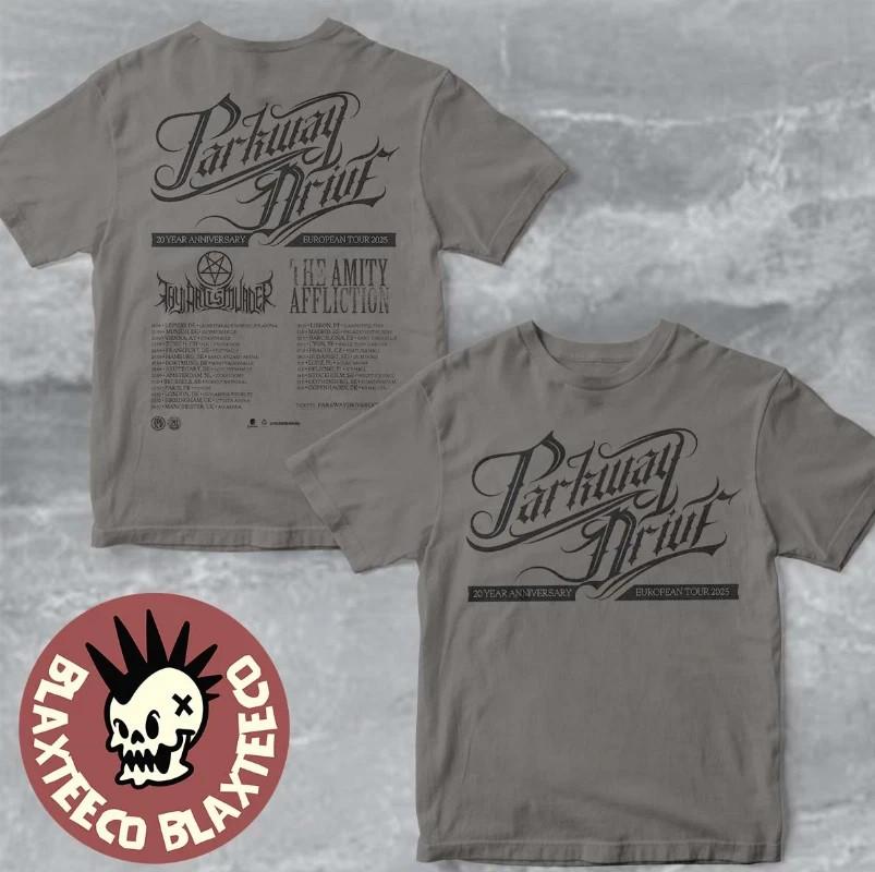 Parkway Drive 20 Year Anniversary European Tour 2026 Reprint T-Shirt S-3XL XL