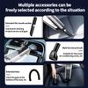 Car portable vacuum cleaner, 35000pa high suction wet and dry vacuum cleaner, one-key dust removal, air dust collector