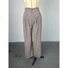 Women's V-Neck Sleeveless Vest Vest Draped Wide Leg Western Pants Casual Suit