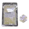 DIY MASTER Glass Glitter Flakes (polarized) Blue X Purple 1mm