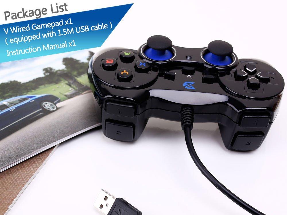 Controller Gamepad cu Fir ZD-V+ pentru Windows/PS3