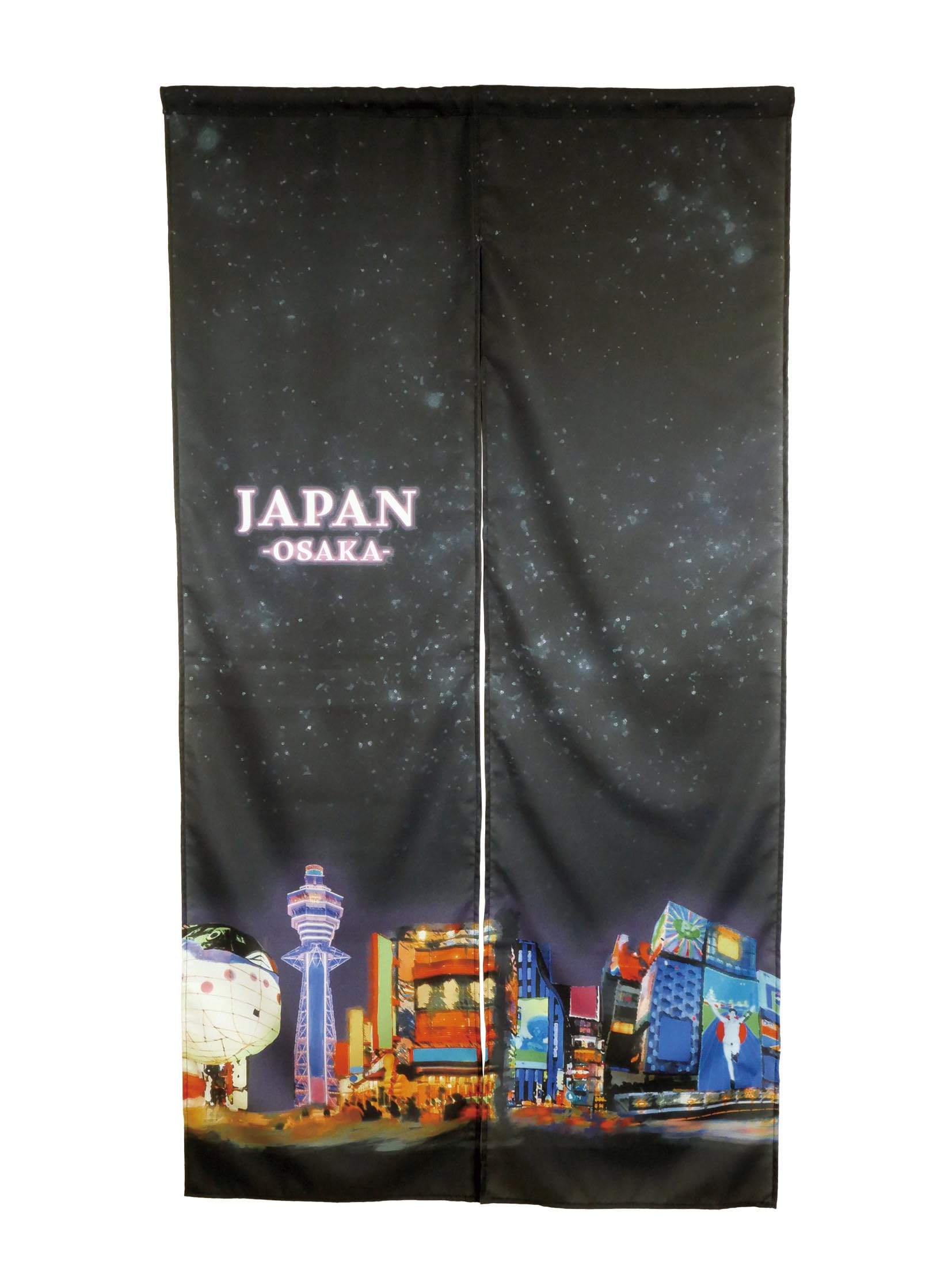

Santos Noren Emosible Glittering 80 x 150 Curtain, Japan, Osaka s City, Approx. cm, Navy, SA-572-02
