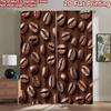 2D Flat Photography Backdrop Popular Background Cloth Coffee Beans Layout 100% Polyester Birthday Party for Suitable for