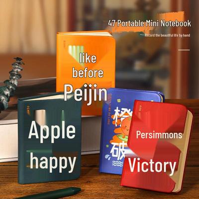 A7 Portable Pocket Notebook: Fresh-Style Journal for Girls, Students, Vocabulary & Notes