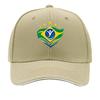 Brazil Pride Stars Flag Emblem Sandwich Baseball Cap Sun Cap Outdoor Workouts Hat