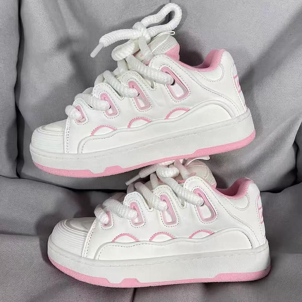 Men Women Sneakers Fashion Platform Vulcanize Shoes Luxury Leather Casual Shoes Mens Tennis Shoes Couple Sports Running Footwear