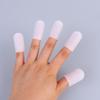 5/10Pcs Silicone Finger Protectors Heat Resistant Anti Slip Anti Scalding Antistatic Finger Cots Single-Finger Transparent Cover