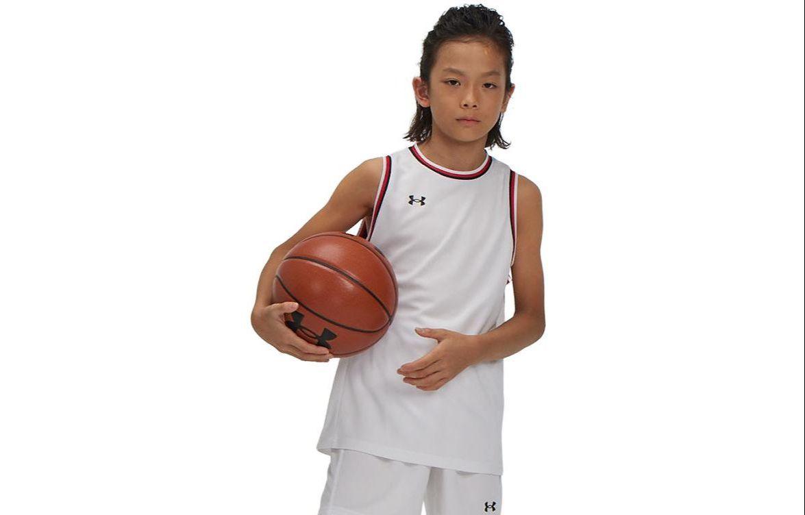 Under Armour Kids Basketball Jersey Kids 21600111-100 YLG