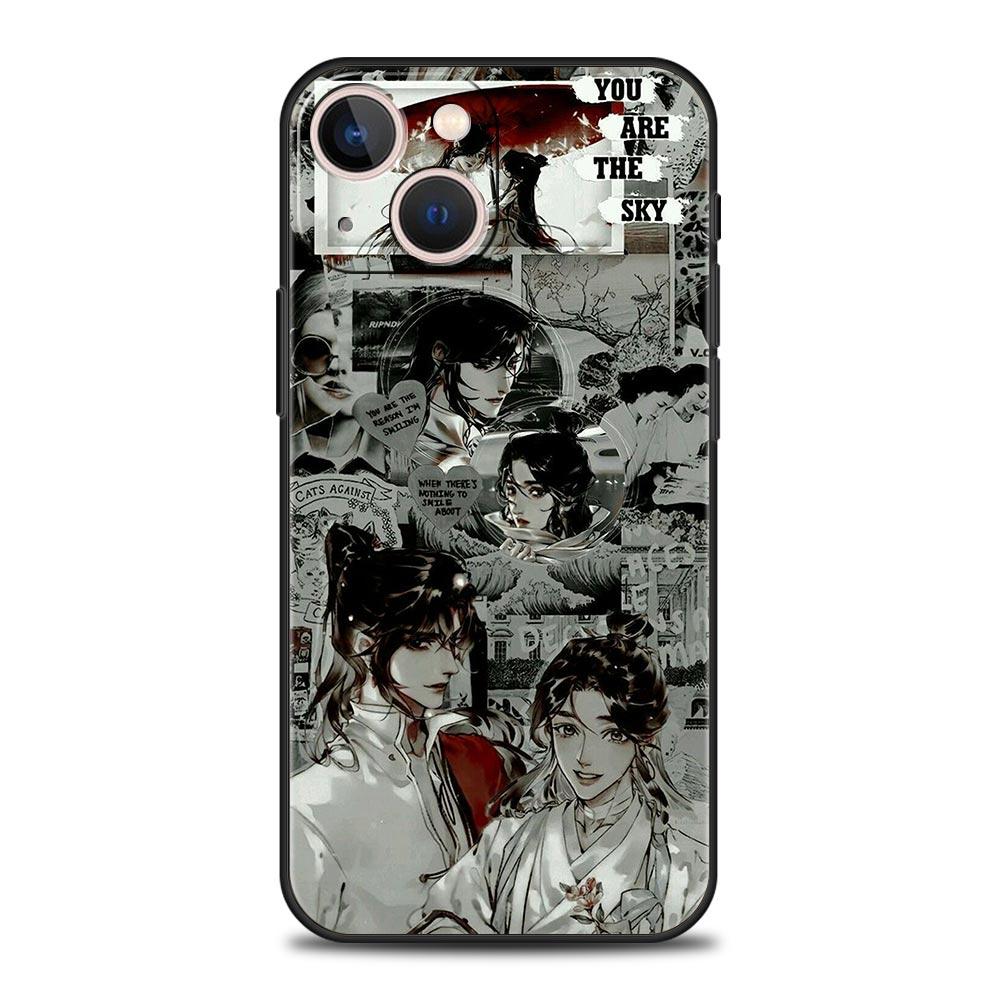 Luxury Phone Case For Apple iPhone 11 15 14 Pro MAX 12 13 7 8 Plus X XR XS MAX SE Cover Funda Heaven Official's Blessing