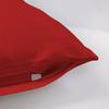 50x70 cotton satin pillowcase, red, plain