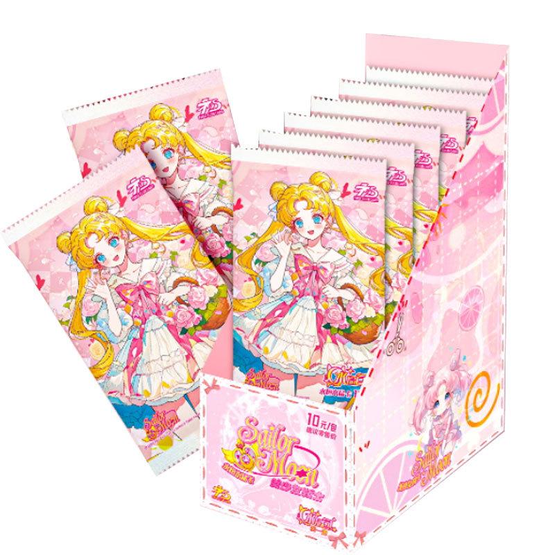 Sailor Moon Card Eternal Crystal SeriesTsukino Usagi Luna Takeuchi Cute Princess Deluxe Edition Anime Collection Card Toys Gifts