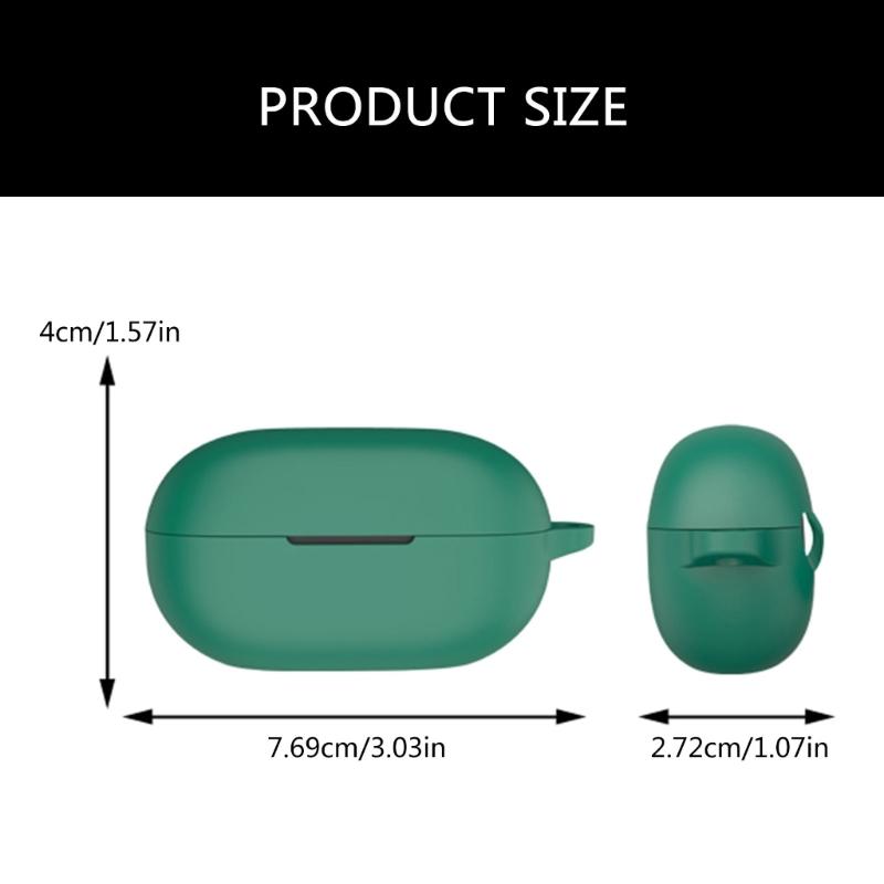 Protective Case for Buds Headphones Accessory Dustproof Silicone Case Cover Waterproof