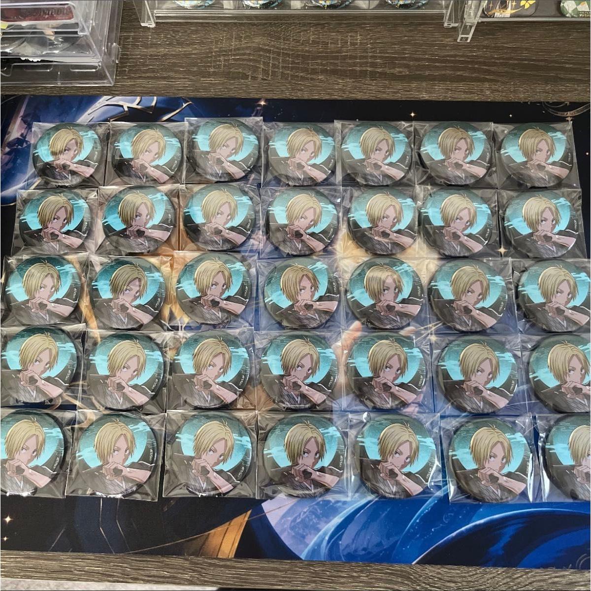 Used [35 pieces] Sakamoto Days Shin Asakura Black Kimono Can Badge