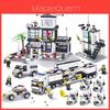 Police Fire Department Building Blocks Set For Kids Diy Construction Toys With Abs Plastic For Children