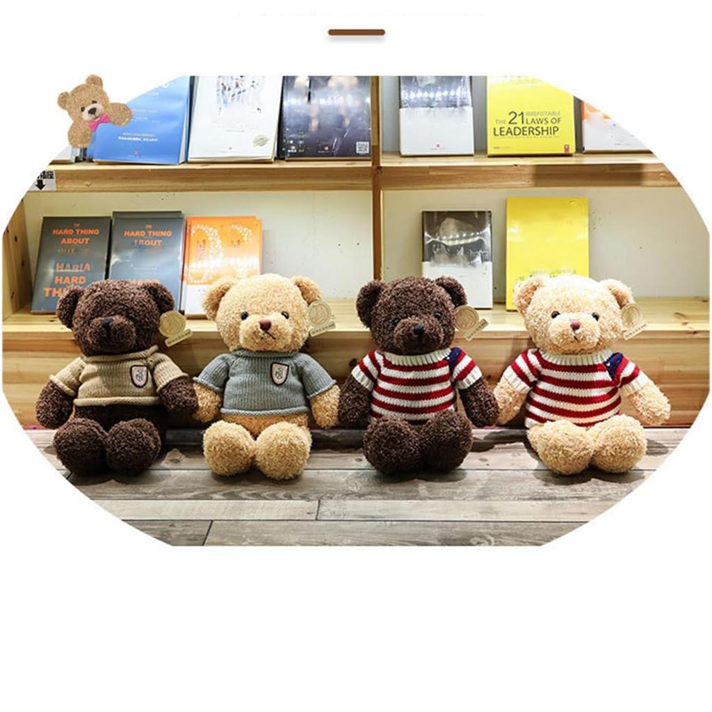 Teddy Bear Body Pillow Animal Cushion Stuffed Toy Fluffy Soft Cute Gift Animal Sleeping Pillow Small Interior Decoration 40cm