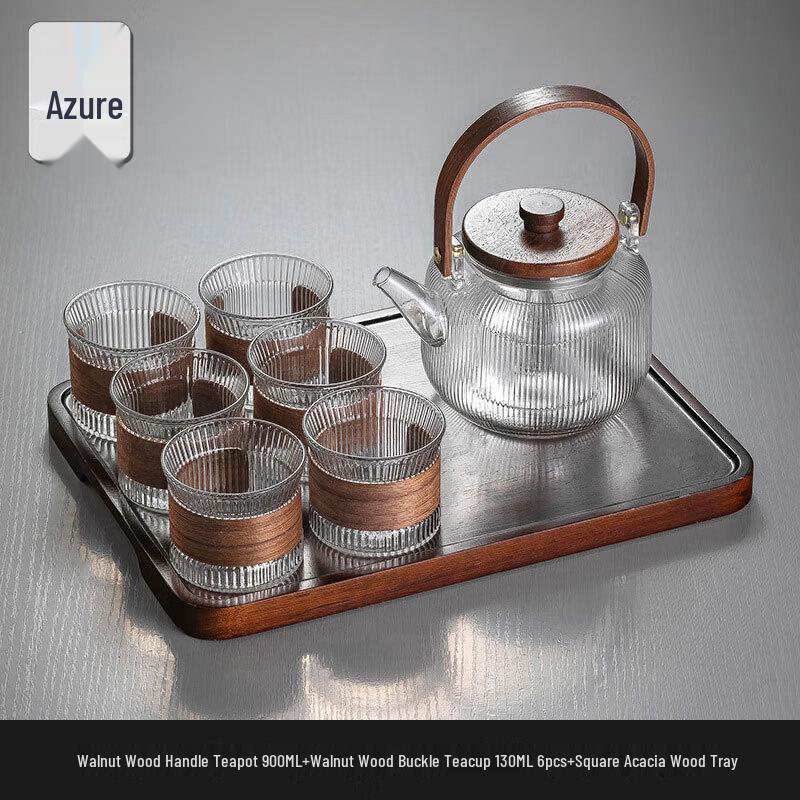 Weiyi Anti-scalding Glass Teapot & Cup Set