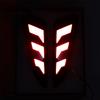 For TOYOTA C-HR 2017 2018 2019 2020 2021 2022 Car Rear Bumper Lamps Rear Reflector Lights DRL Brake Stop Lamp Accessories 2pcs
