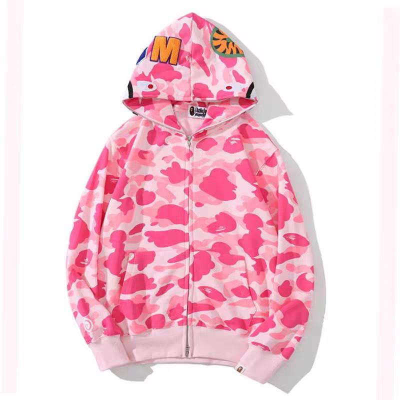 Unisex 3D Print Multi-color Shark Hoodie, 2025 Classic Loose Fit, Plus Size Cardigan Jacket